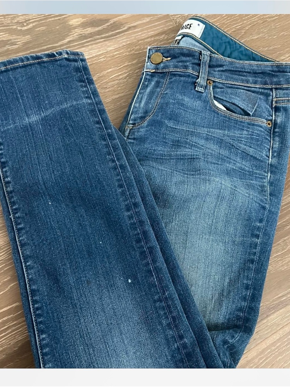 PAIGE Women's Skinny Jeans in Classic Blue Wash